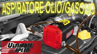 Pompa aspirazione olio motore  unboxing  recensione e consigli ultimatespeed [upl. by Yditsahc]