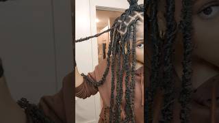 Super Easy Knotless Crochet Faux Locs protectivestyles fauxlocs [upl. by Cordell]