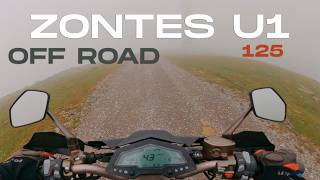 ZONTES U1 125  POV Subida a Oiz Off Road 4K [upl. by Douville209]