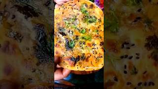 Paratha ho to aisa 💥 unique paratha recipe shorts recipe [upl. by Arotak]