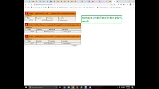 Remove Undefined index error in php  100 result [upl. by Trub418]