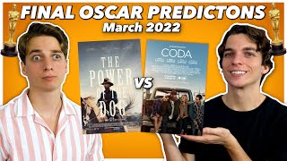 FINAL 2022 Oscar Predictions [upl. by Deery778]