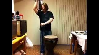 How to make a djembe carrying strap [upl. by Rimahs]