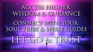 Soul Energy Awakening  Guided Meditation Activation  Higher Mind Guidance  LET GO and TRUST [upl. by Atinomar323]