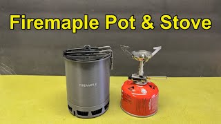 Fire Maple Heat Exchanger Pot and Stove [upl. by Ocramed874]