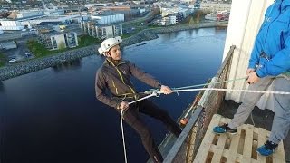 Rappellering på Steinkjer kornsilo [upl. by Sayers]