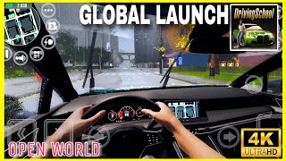 Driving School Simulator Evo Global Launch  Ultra Graphics 4K Gameplay Android iOS [upl. by Anairol]