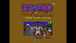 Sega Decap Attack Intro amp 1st Level [upl. by Petracca519]