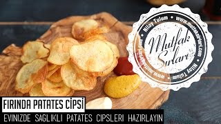 Fırında Patates Cipsi Nasıl Yapılır  Mutfak Sırları [upl. by Enilarak]