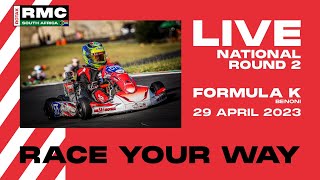 2023 Rotax Nationals Round 2  Formula K Benoni [upl. by Tilney]