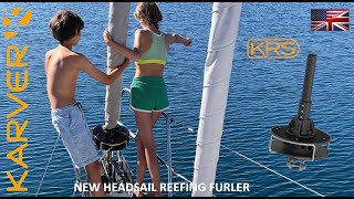 KRS  The new headsail reefing furler by Karver [upl. by Schug]