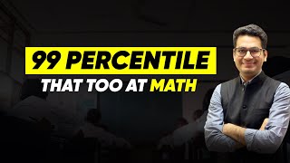 🔥 99 Percentile in Math at JEE Main 2024 [upl. by Adnilasor]