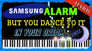 SAMSUNG MORNING ALARM SOUND  Homecoming  Piano Tutorial amp Cover 1h version [upl. by Matthew]