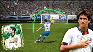 Review LINEKER winter wildcards  Best striker for long range shoot [upl. by Hgeilhsa70]