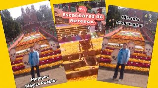 Escalinatas de Metepec y su ofrenda Monumental [upl. by Llertram]