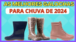 DOMINE O CLIMA 5 MELHORES GALOCHAS PARA FRIO E CHUVAQUAL MELHOR GALOCHA PARA FRIO E CHUVA [upl. by Cargian121]