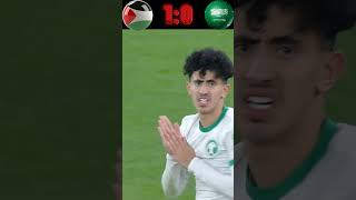 Saudi Arab 🆚 Palestine imaginary 2024 world cup match worldcup football arabcup viralshort [upl. by Adnorahs]