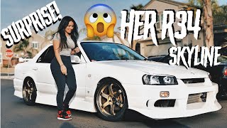 I Bought My Girl an R34 Skyline and Decked it out  Ep4 [upl. by Nydnarb728]