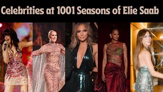 Celebrities At 1001 Seasons Show  Jlo  Celine Dion  Camila Cabello  Halle Berry [upl. by Rilda]