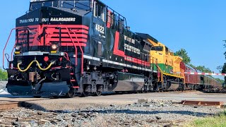 Westbound NS955 on the Dayton District crossing Tylersville Road ultimate destination Selma AL [upl. by Magel]