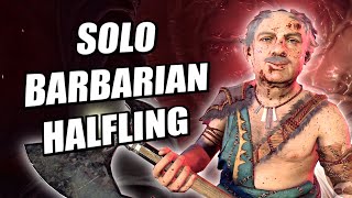 🔴 BG3 Solo Barbarian Halfling [upl. by Olympium3]