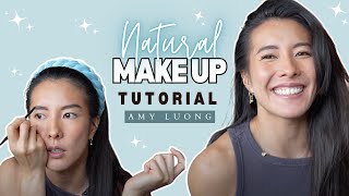 My Daily Natural Makeup Tutorial  Gym Workout School Friendly [upl. by Assirialc]