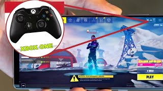 How To Play Fortnite Mobile with Xbox One Controller  Fortnite Mobile Controller Support [upl. by Gabel]