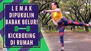 Olahraga  Body Combat Kickboxing  Cardio di rumah [upl. by Kliman]