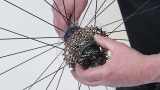 Remove A Bike Wheels Cassette [upl. by Hsara]