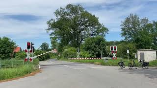 Spoorwegovergang Coesfeld D  Railroad crossing  Bahnübergang [upl. by Amilas]