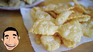 NONNA’S CHIACCHIERE RECIPE  How to Make Italian Fried Cookies  CROSTOLI [upl. by Alvord998]