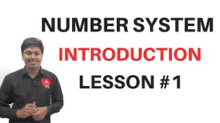 Number System  Introduction LESSON1 [upl. by Ahsataj]