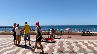 Busking in Almeria Spain  You Gotta Move blues classic [upl. by Corron]