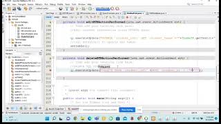 Delete Data From Database  Java Netbeans [upl. by Hazard]