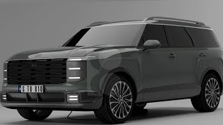 Hyundai Palisade 2025 lộ diện vuông vức và sang chảnh hơn SantaFe 2024 [upl. by Attennaej927]