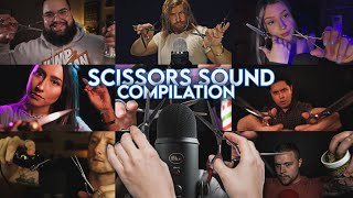 ASMR Best Scissors Sounds ✂️ Compilation [upl. by Konikow]