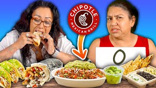 Mexican Moms Rank CHIPOTLE [upl. by Naga]