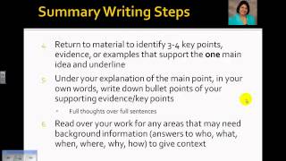 Mastering the Skill of Summary Writing [upl. by Eninnej313]