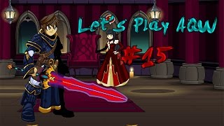 Lets Play AQW 15  Doing Safirias Quests [upl. by Tierell]