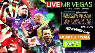 Darts Live  Grand Slam Of Darts QF Day 7  PDC Darts  2024 Mr Vegas Grand Slam Watch Along [upl. by Guillaume]