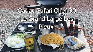 Cadac Safari Chef 30  Le Grand Large Campsite  Les Pieux France [upl. by Lachish61]