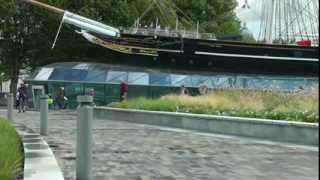 Cutty Sark A beautiful Tea Clipper from the 1800s 2012 Greenwich London HD [upl. by Nason]