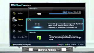 AllShare Play  Samsung [upl. by Walls]