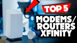 TOP 5 Best Modems and Routers for Xfinity 2023 [upl. by Streetman]