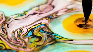 The Art of Suminagashi Japanese Marbling  Craft Therapy  Apartment Therapy [upl. by Eusadnilem501]