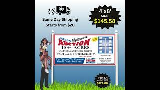 Large Outdoor Commercial Signs [upl. by Adlesirg]