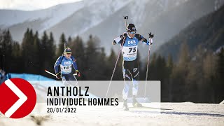 INDIVIDUEL HOMMES  ANTHOLZ 2022 [upl. by Ronoc]