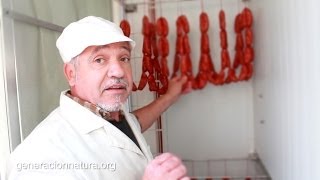 Cómo hacer Longaniza de Pascua o Longaniza Seca de Valencia  GeneracionNaturaorg [upl. by Spoor842]