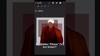 I play Flicker A lot 😔 flicker roblox robloxflicker art drawing ocartwork [upl. by Trygve]