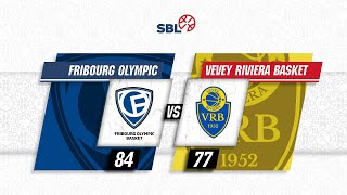 Fribourg Olympic vs Vevey Riviera Basket  Game Highlights [upl. by Mad]